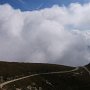 Die Auffahrt nach dem Rif. Graziani zum Altissimo ist halb fahrbar, halb zu schieben.
