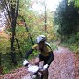 Und wie auch letztes Jahr, sind wir mitten drinnem im Bike Extreme. Der Erstplazierten (Ramon Bianchi) schoss nur so den Berg hoch.