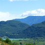 Bei Söll: Blick auf den Kalterer See und die Ruine Leuchtenburg