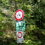 Die Abfahrt war für Radfahrer wohl gesperrt. Habe das Verbotsschild wohl übersehen.