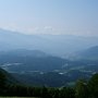 Oberhalb von Spinges ein Blick zurück auf den Brixner Kessel