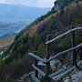 die Schiessscharten mit Blick auf den Caldonazzo See