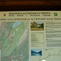 Offizieller MTB-Weg zwischen Toblino und Molveno See