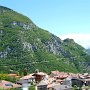 Ranzo mit Blick auf die Strasse nach Lon