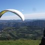 Abflugstation der Paragleiter
