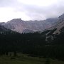 Vista a nord verso il parco del Fanes