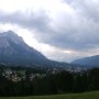...per arrivare ad una terrazza con la prima vista su Cortina d'Ampezzo.