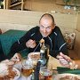 ...della cena: papardelle di rape con porcini.