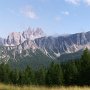 ...di fronte al Croda di Lago ed ai Lastoni di Formin.