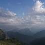 verso sud, direzione Selva di Cadore.