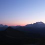 Tramonte con vista sulla Marmolada. Che finale!