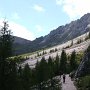 Salita verso la Forcella Ambrizzola