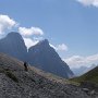 Giorgio sulla cresta verso il Monte Pelmo