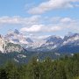Vediamo persino le Tre Cime di Lavaredo col Rif. Auronzo!