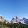 Strada panoramica in discesa direzione Cortina