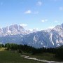 Vista panoramica: Rif. Croda di Lago, Monte Cristallo, Gruppo del Sorapis. E in mezzo si intravedono le Tre Cime di Lavaredo!!!!!