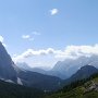 ...si apre la vista verso il Pelmo ed il gruppo della Civetta!