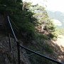 Unterhalb des Pfunderer Berg kommen einige Schiebepassagen