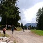 kurz vor der Rotwandhütte (im Hintergrund)