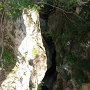 von der Brücke in die Schlucht