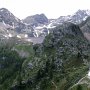 Gekommen bin ich heute die Serpentine links, hoch gehts jetzt die Serpentinen rechts im Bild
