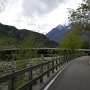 kurz vor dem Schwimmbad von Algund