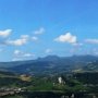 Panoramablick: von San Marino bis Montebello